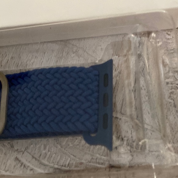 Braided Solo Loop Band w/ modern buckle Compatible w/ Apple Watch 38/40mm - Picture 4 of 6